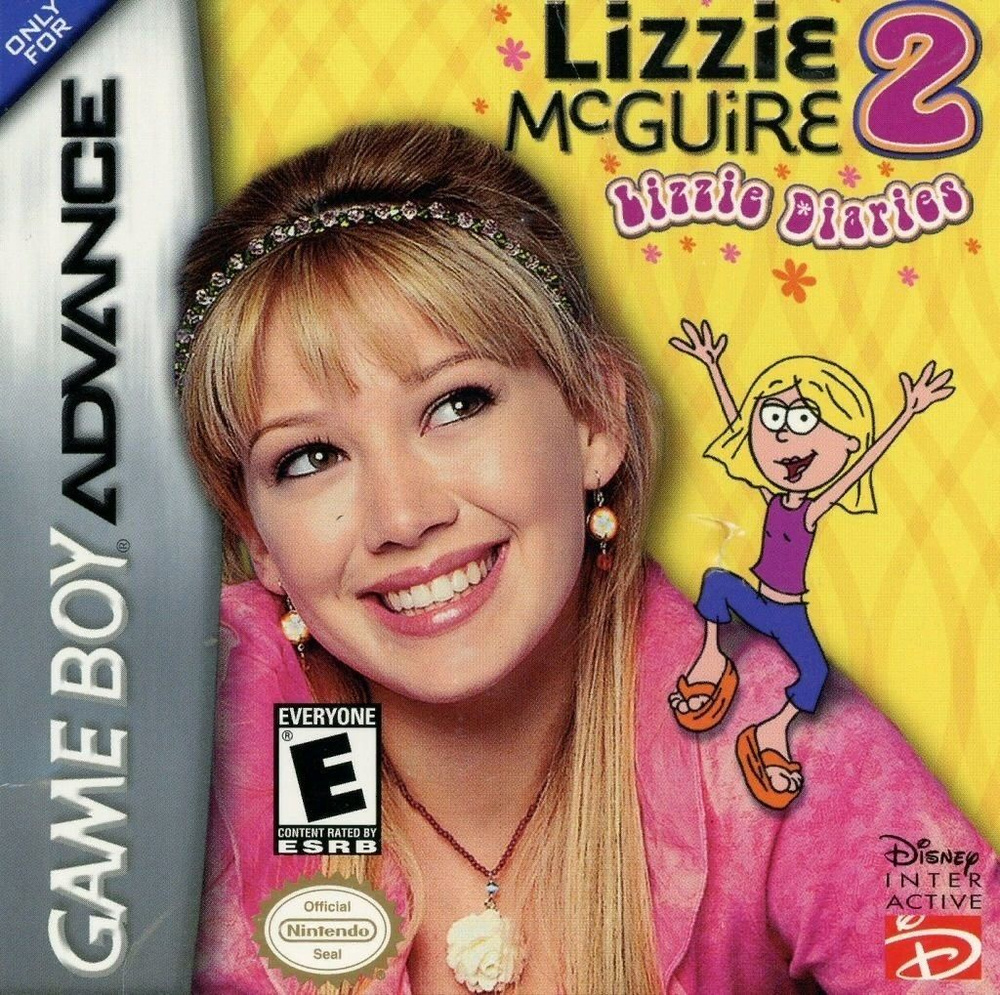 Картридж Lizzie McGuire 2: Lizzie Diaries GBA (Platinum) (256M) #1