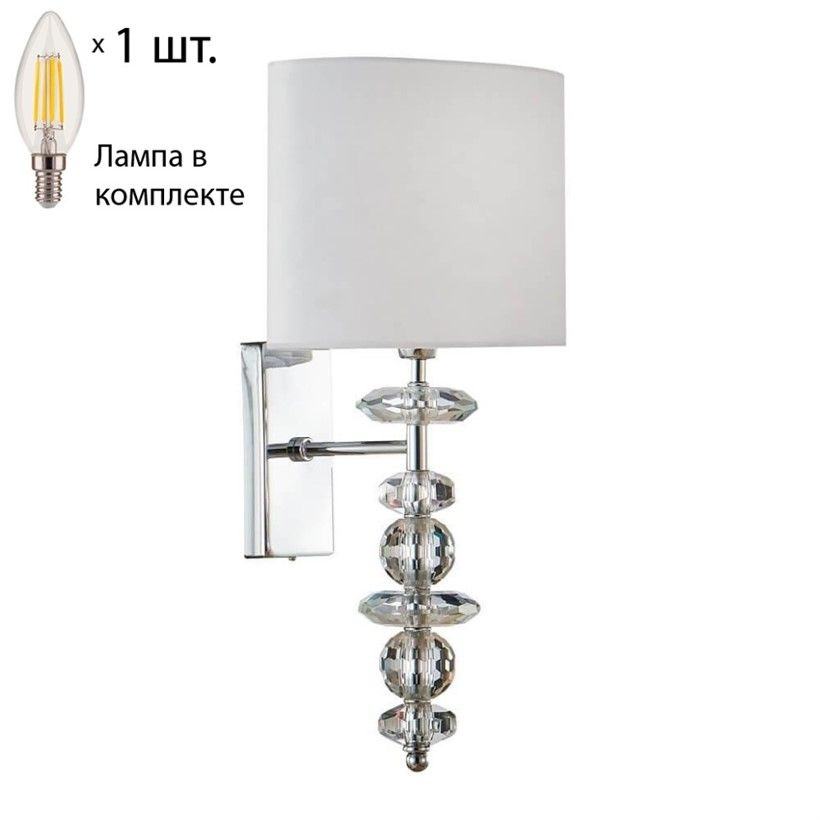 Crystal Lux Бра, E14, 60 Вт #1