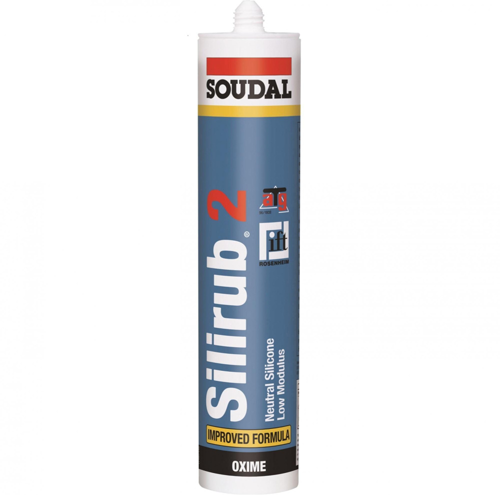 Силиконовый герметик SOUDAL Silirub 2 #1