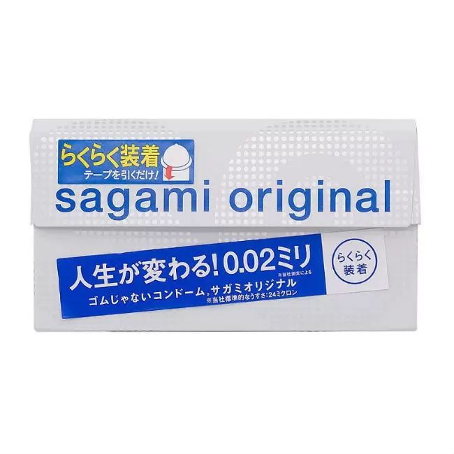 Ультратонкие презервативы Sagami Original 0.02 Quick - 6 шт. #1