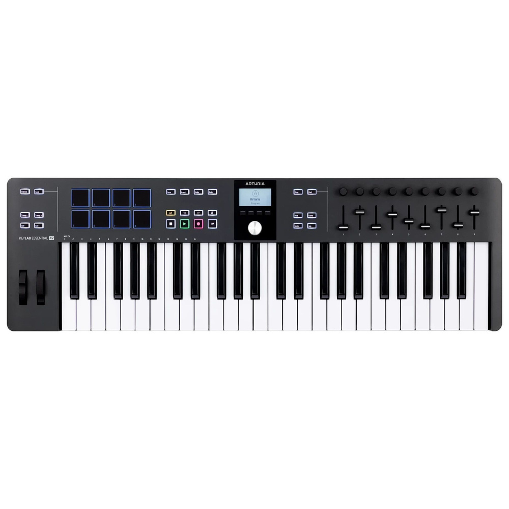 MIDI-клавиатура Arturia KeyLab Essential 49 MK3 Black #1