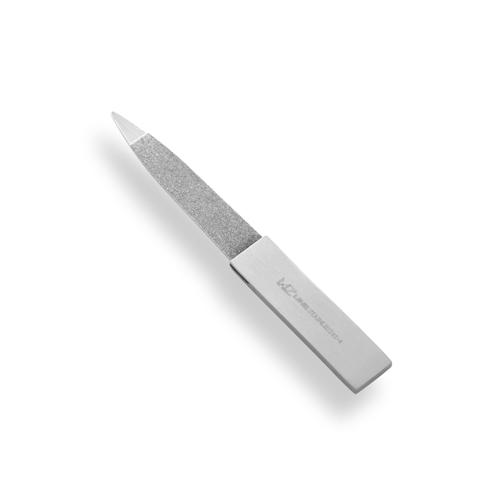 MERTZ / Металлическая пилка для ногтей. (Пилочка маникюрная для ногтей и кожи) 10 см.  #1