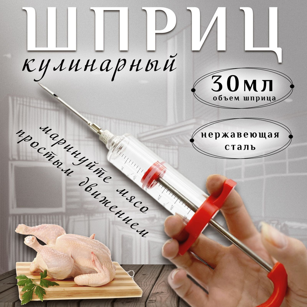 Шприц кондитерский Ассорти Товаров - купить по выгодной цене в  интернет-магазине OZON (1109098611)