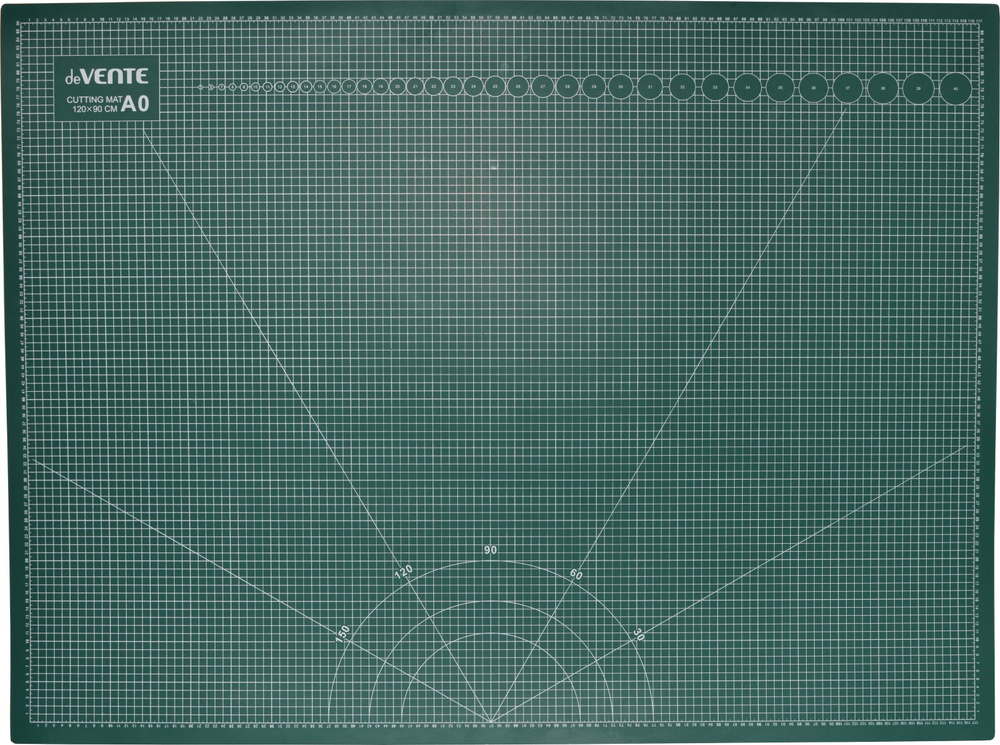 Коврик А0 120х90 см мат для резки макетный непрорезаемый двусторонний трёхслойный защитный для раскройного #1