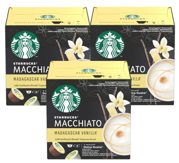 Кофе в капсулах Starbucks Dolce Gusto Vanilla Macchiato, 36 шт #1