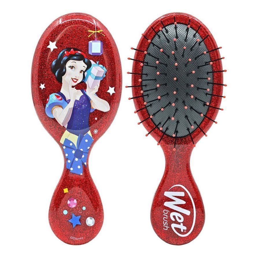 Wet Brush Расчёска для спутанных волос Disney Mini Detangler Glitter Ball Snow White BWR832SNOWG  #1