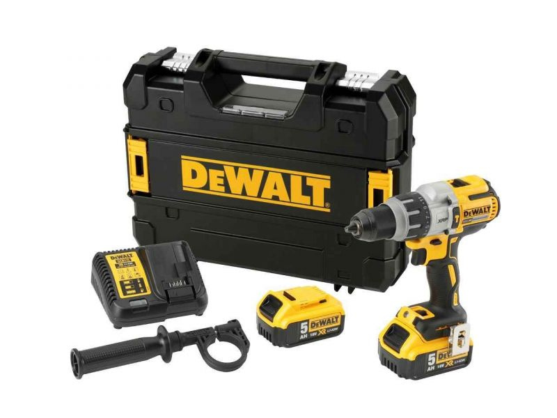 Дрель-шуруповерт аккумуляторная DeWALT DCD996P2 #1