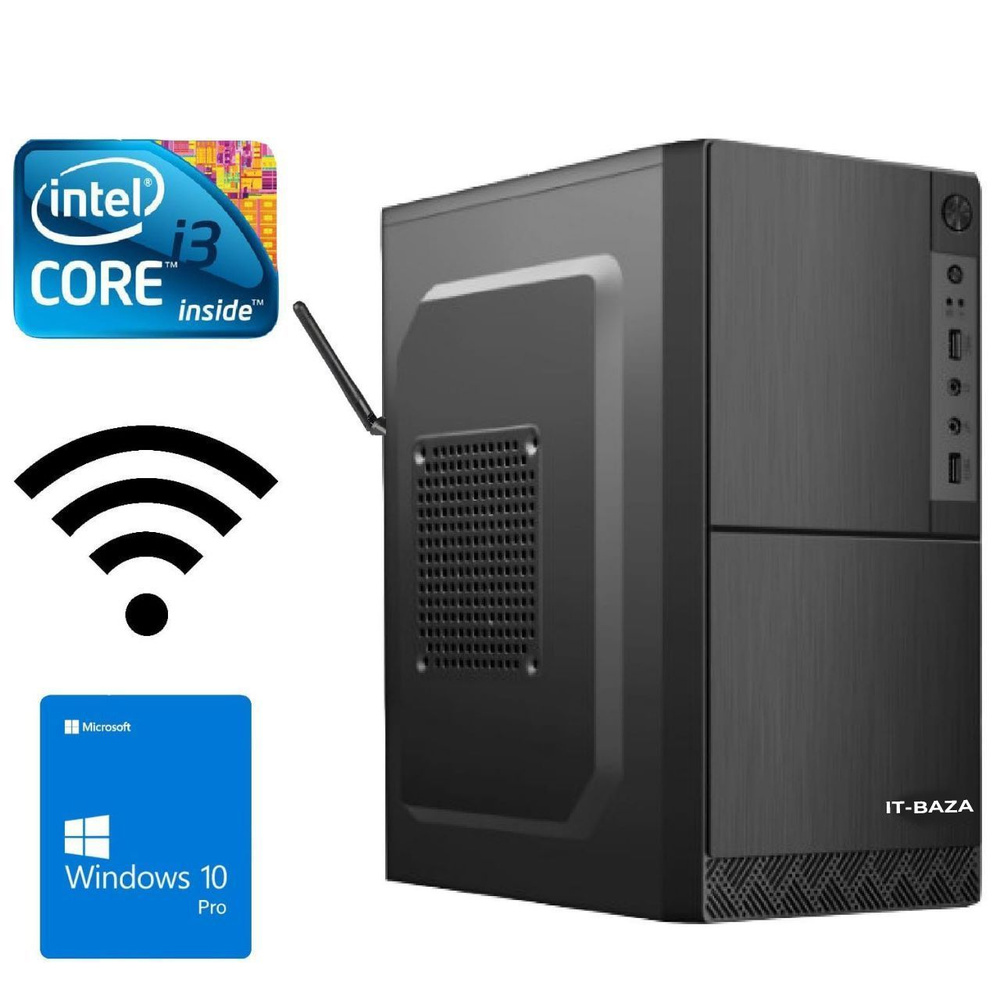 IT-BAZA Системный блок офисный, для работы, для учебы, для дома (Intel Core i3-2120, RAM 4 ГБ, SSD 480 #1