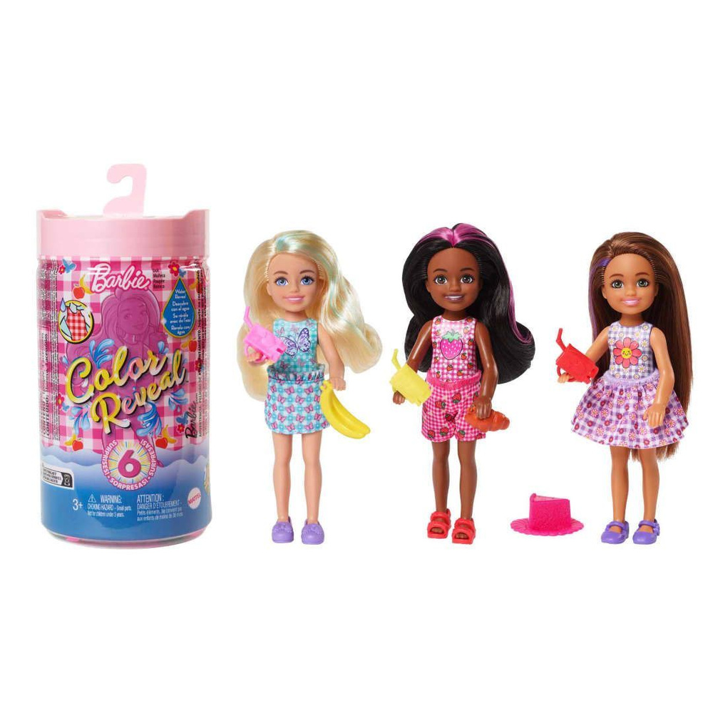 Кукла Barbie Chelsea Color Reveal серия Picnic #1