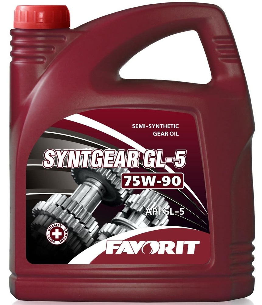 Трансмиссионное масло Favorit Syntgear 75W90 GL-5 / 56015 (4л) #1