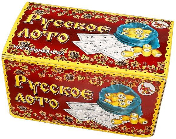 Русское лото "Kлассическое", настольная игра для всей семьи и компании, в наборе 24 карточки 16,5 х 8 #1