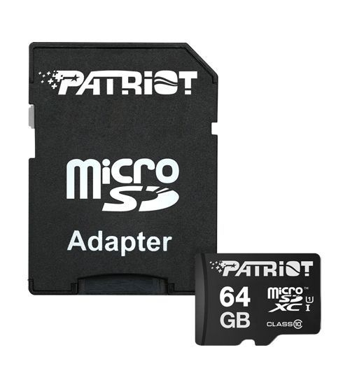 Patriot Memory Карта памяти 64 ГБ  (LX Series (PSF64GMCSDXC10)) #1