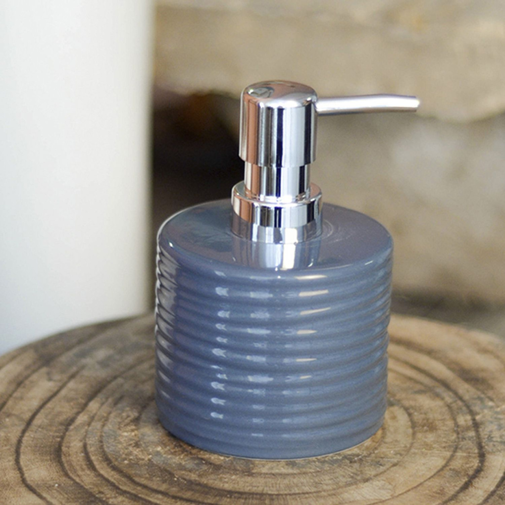 Диспенсер для жидкого мыла керамический ND Play "Casablanca" / Дозатор для моющего средства для ванной #1
