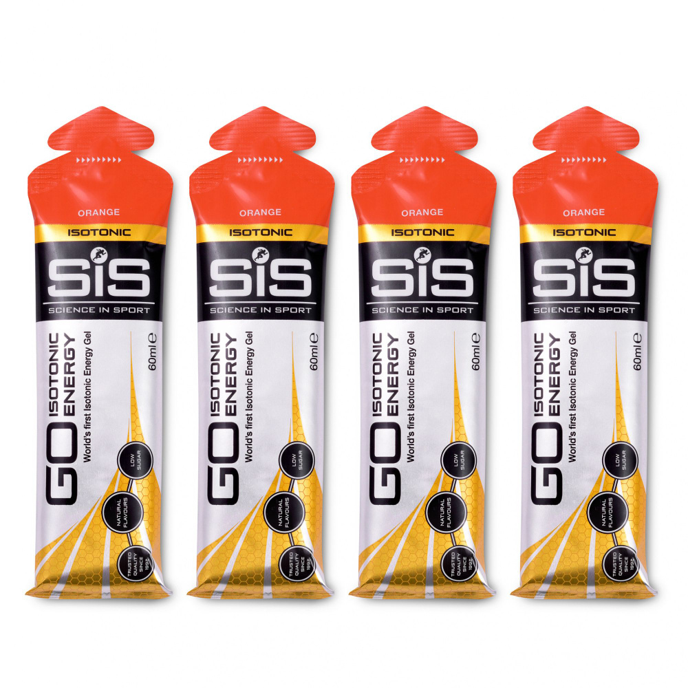 Гель энергетический SIS Go Isotonic Gel, Апельсин, 60мл 4 шт #1