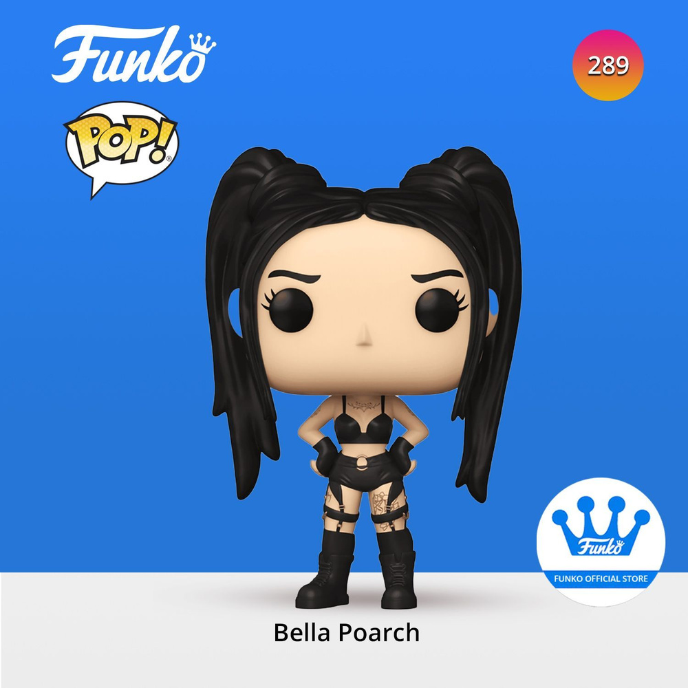 Фигурка Funko POP! Rocks Bella Poarch Bella Poarch Build-A-Babe/ Фанко ПОП в виде звезды тиктока Беллы #1