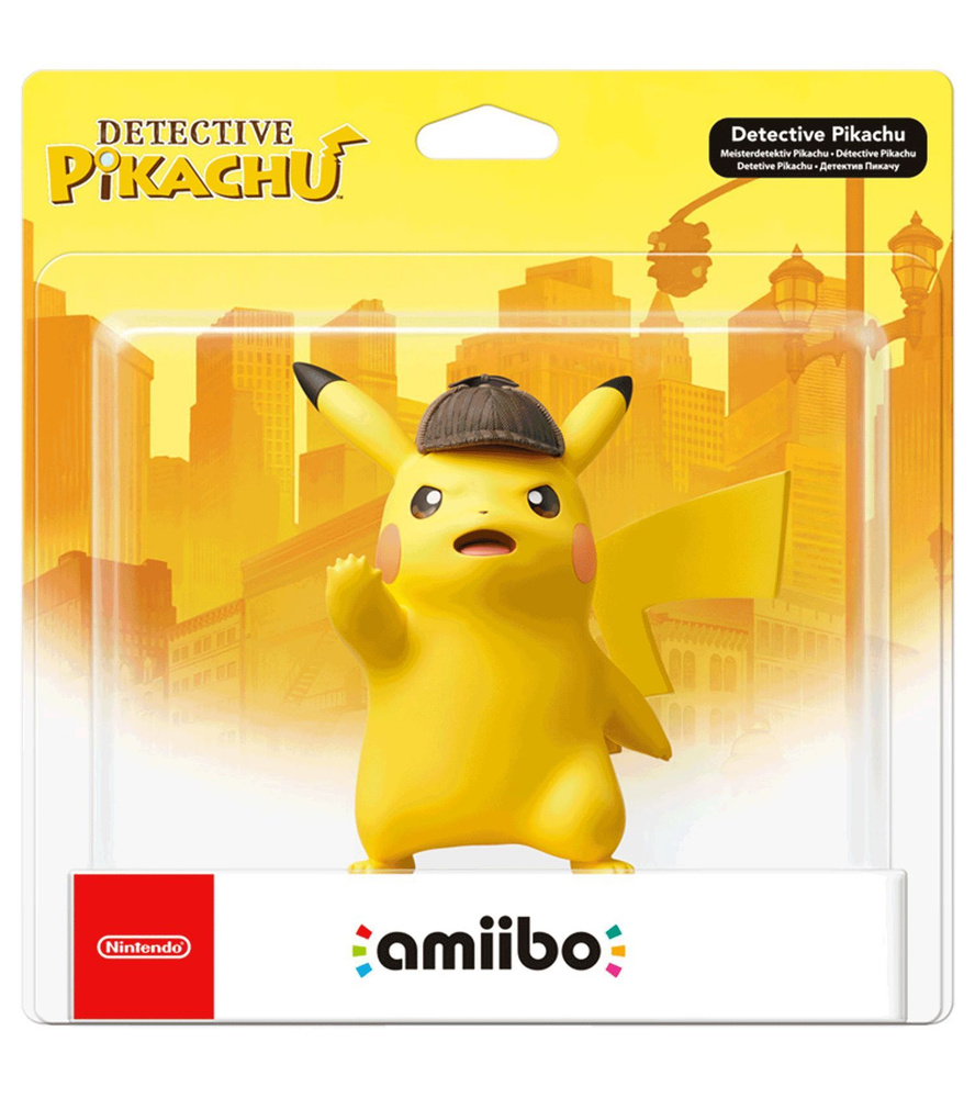 Фигурка Amiibo Detective Pikachu - Детектив Пикачу (серия Pokemon) #1