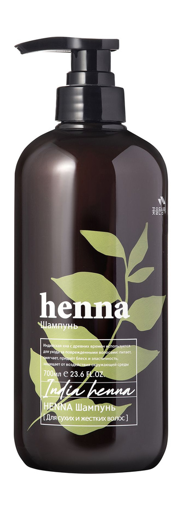 FLOR DE MAN Шампунь для волос Flor de Man Henna Hair Shampoo, 700 мл #1