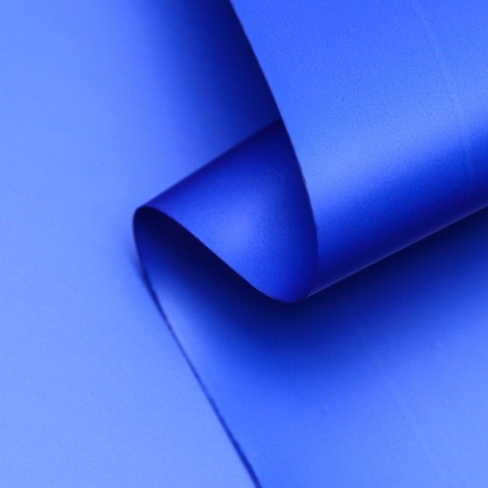 Пленка матовая синяя, 0,5м х 10м, 65 мкм #1