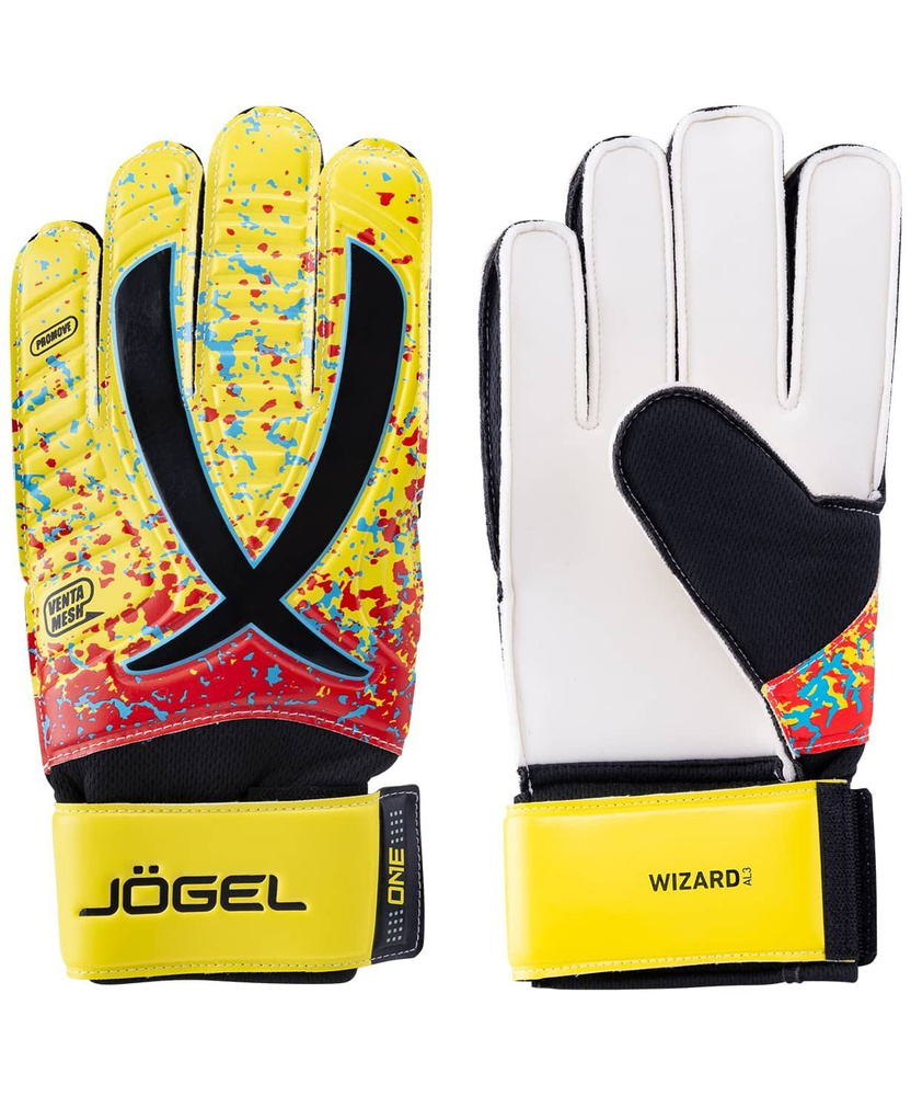 Перчатки вратарские футбольные Jogel. Для тренировок начального уровня. Размер: 7  #1