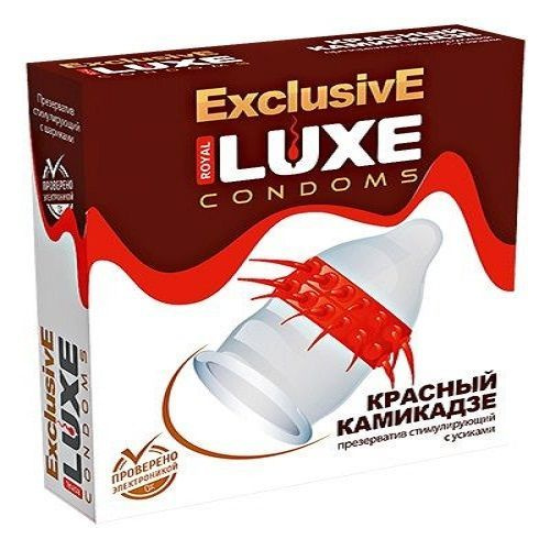 Презерватив LUXE Exclusive "Красный Камикадзе" - 1 шт. #1