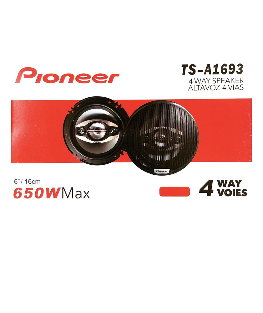 Колонки для автомобиля Pioneer TS-A1693, 16 см (6 дюйм.) #1