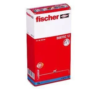 Fischer DUOTEC 12 дюбель универсальный высокотехнологичный для всех типов оснований /10 шт./  #1