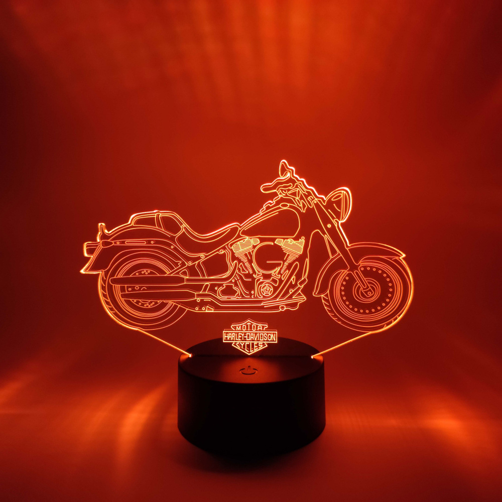 LED ночник мотоцикл Harley-Davidson #1