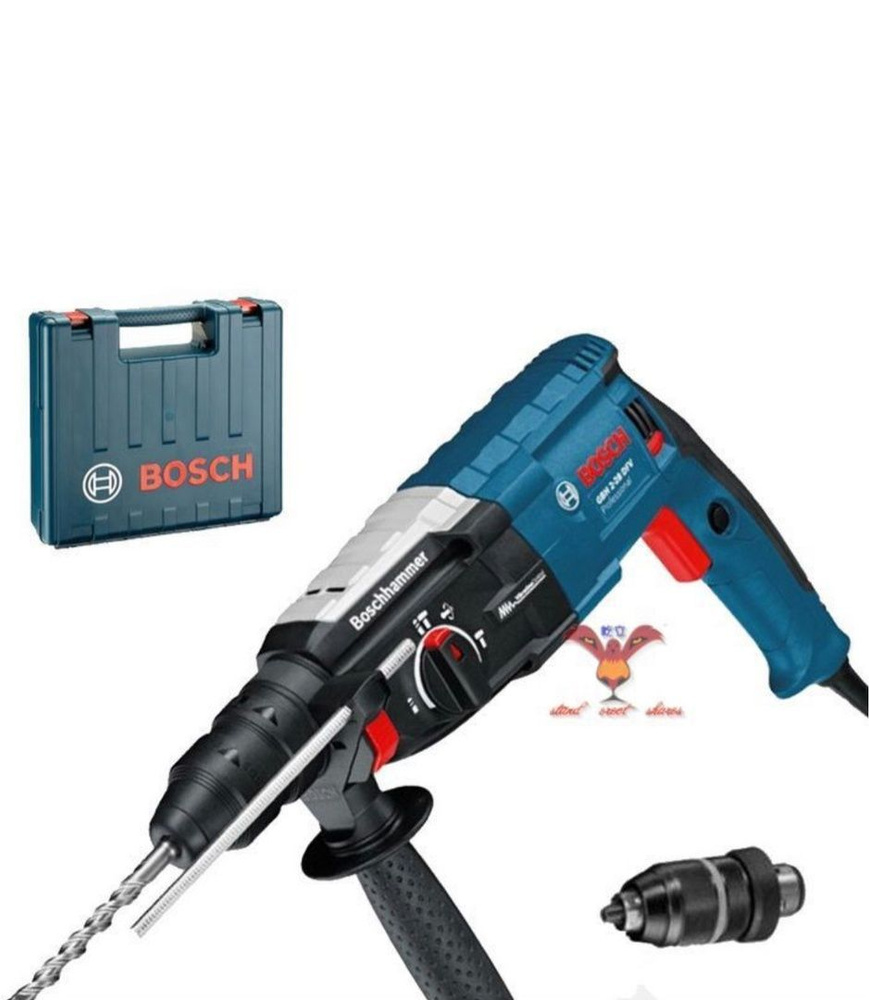 Перфоратор Bosch 2-28 сетевой 1000 Вт с переходником sds-plus бысрозажимным  #1