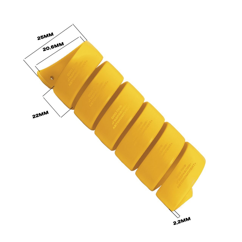 Спираль пластиковая защитная для шлангов и РВД (25 мм) - Велмаш арт. 00000001021  #1