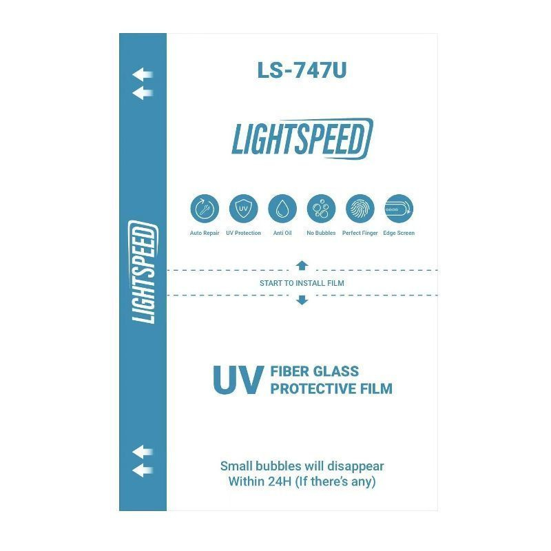 Пленка для плоттера Lightspeed LS-747U (10шт.)/ 180*120mm/ TPU 0,15мм/ УФ-UV #1