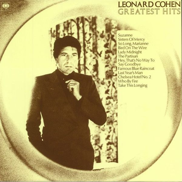 Leonard Cohen Greatest Hits Виниловая пластинка #1
