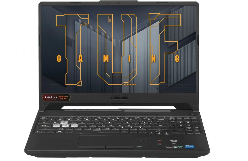 ASUS TUF Gaming A15 Игровой ноутбук 15.6", AMD Ryzen 5 7535HS, RAM 16 ГБ, SSD 512 ГБ, NVIDIA GeForce #1