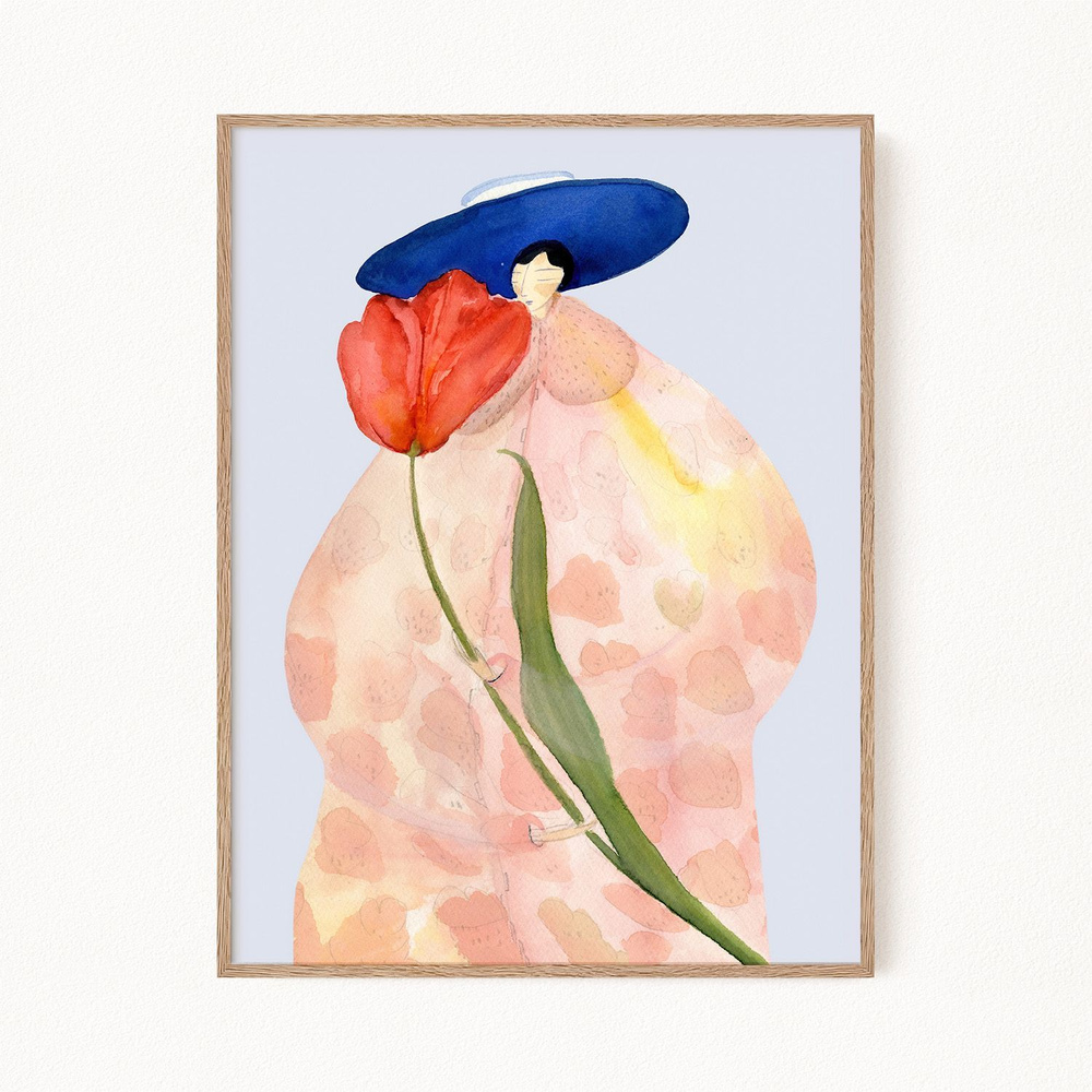 Постер "French Tulips", 21х30 см #1