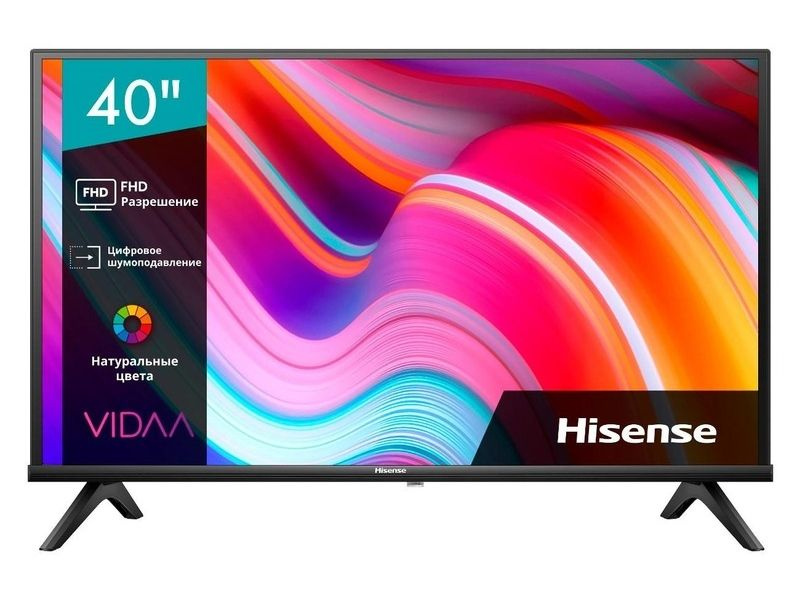 Hisense Телевизор 40" Full HD, черный #1