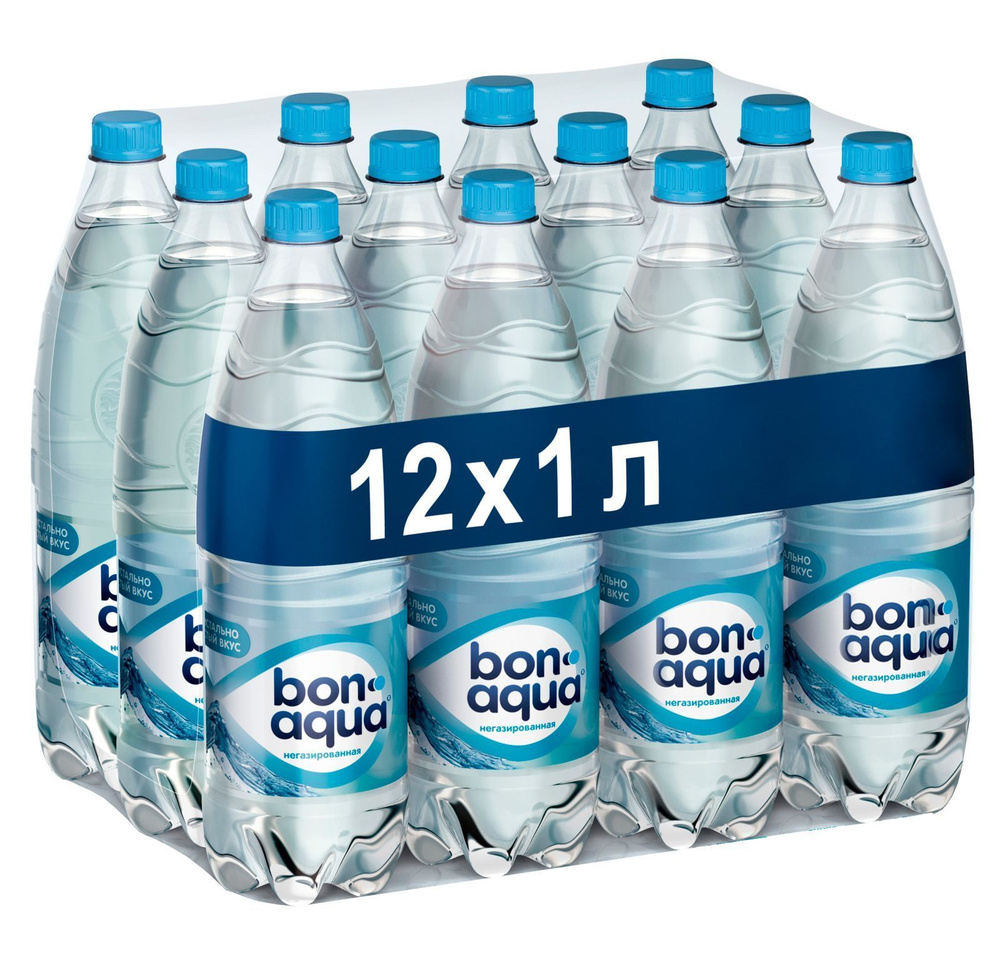 BonAqua Вода 1000мл. 12шт #1