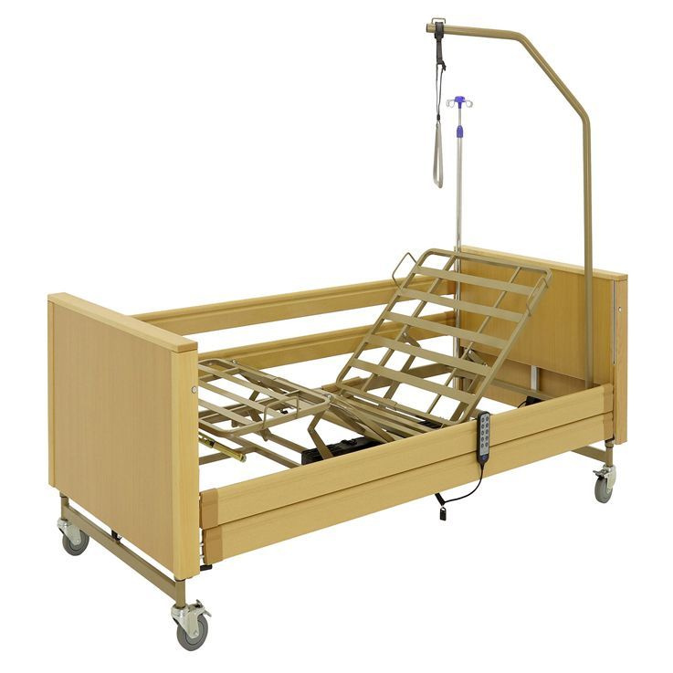 Кровать для лежачих больных электрическая Med-Mos YG-1, метал. ламели ...