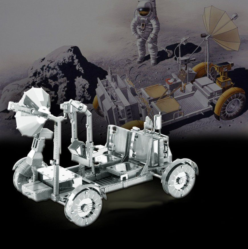 Металлический конструктор / 3D конструктор / Сборная модель Apollo Lunar Roving  #1