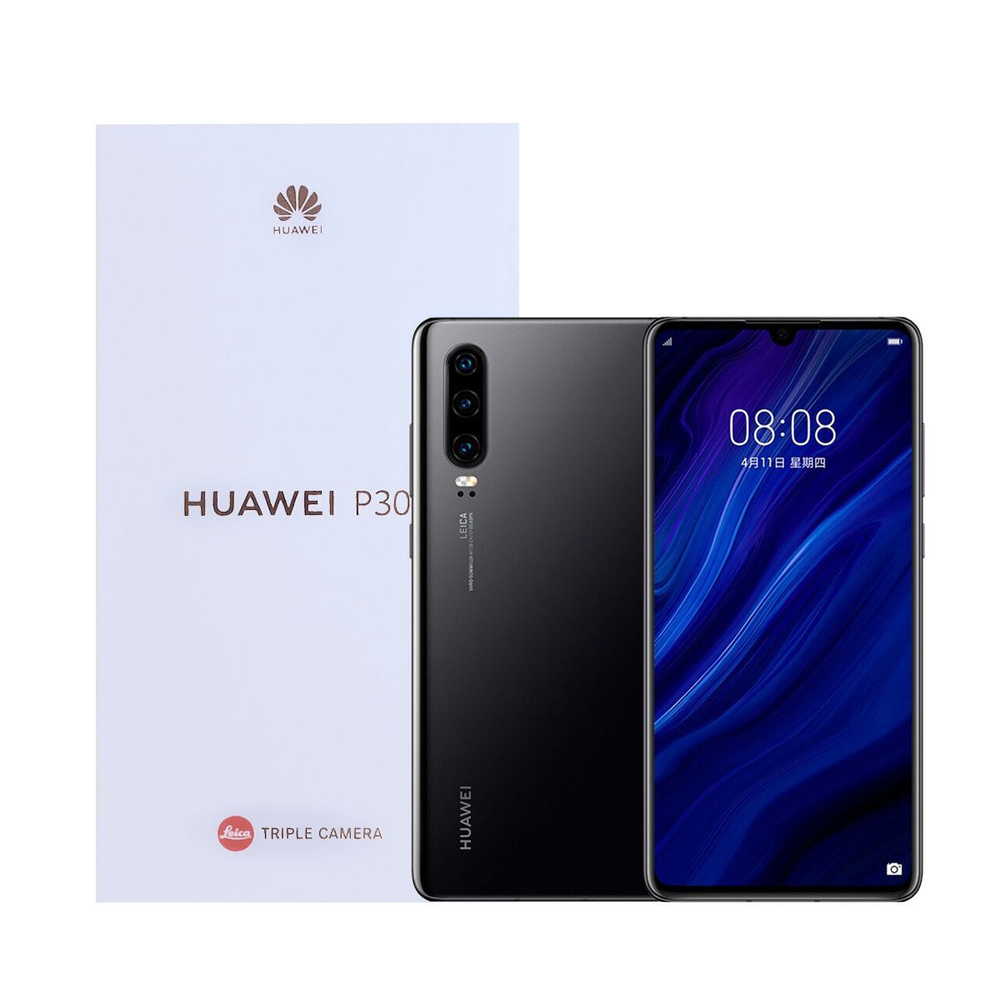 HUAWEI Смартфон P30 (Глобальная прошивка + Google Play + поддержка обновления OTA) Global 8/128 ГБ, черный #1