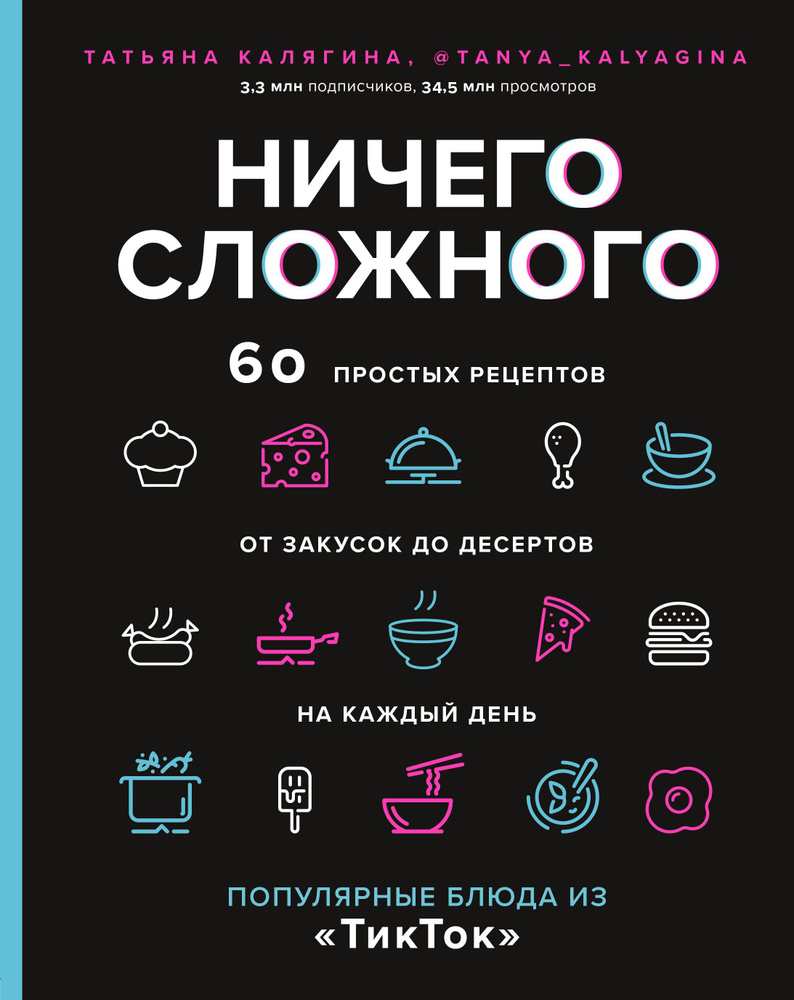 Ничего сложного. 60 простых рецептов от закусок до десертов на каждый день. Популярные блюда из  #1