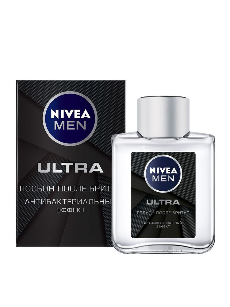 Лосьон после бритья NIVEA MEN ULTRA с антибактериальным эффектом, 100 ...