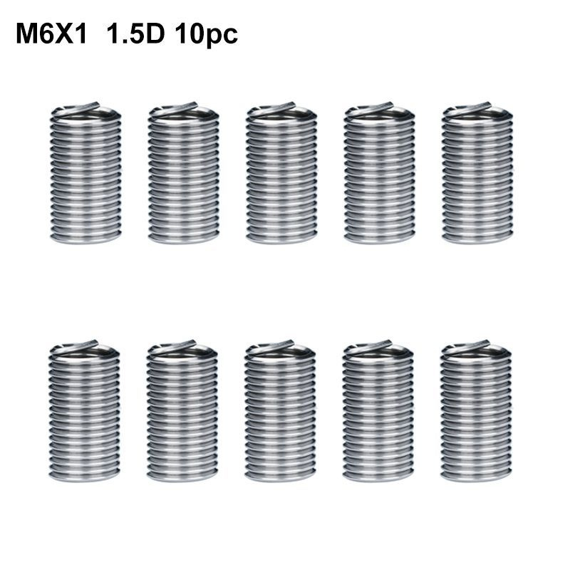 Набор резьбовых вставок XCAN M6х1,0 1,5D, 10 шт. #1