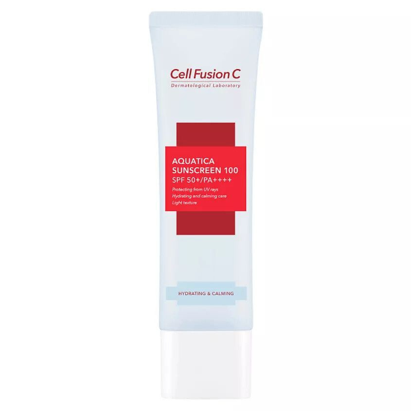 CELL FUSION C Крем солнцезащитный 100 SPF50+ PA++ Aquatica Sunscreen, 50 мл #1