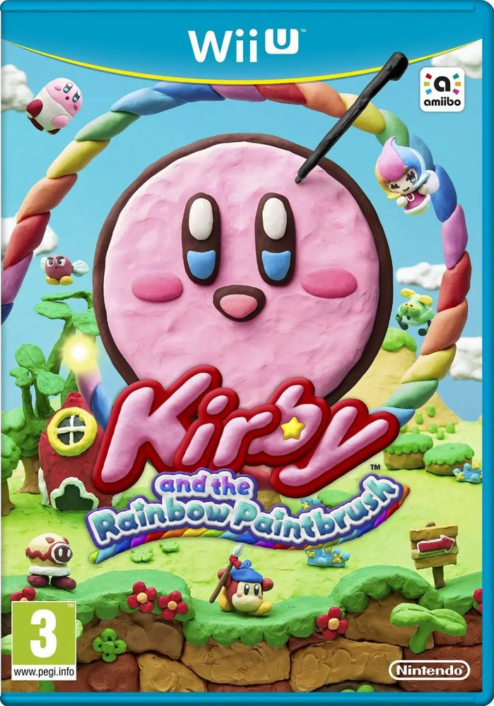 Игра Kirby and the Rainbow Paintbrush (Диск, Nintendo Wii U, Английская версия)  #1