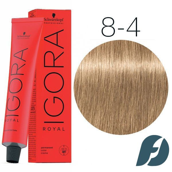 Schwarzkopf Professional Igora Royal Крем-краска для волос 8-4, 60 мл #1