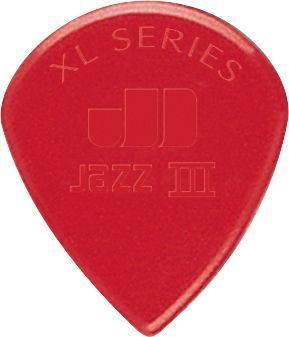 Медиатор dunlop 47rxln jazz iii xl, красный, 1.38 мм, 1 шт. #1