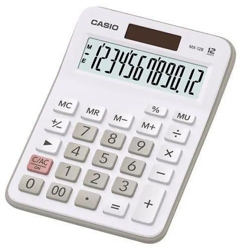 КАРМАННЫЙ калькулятор MX-12B-WE-W-EC #1