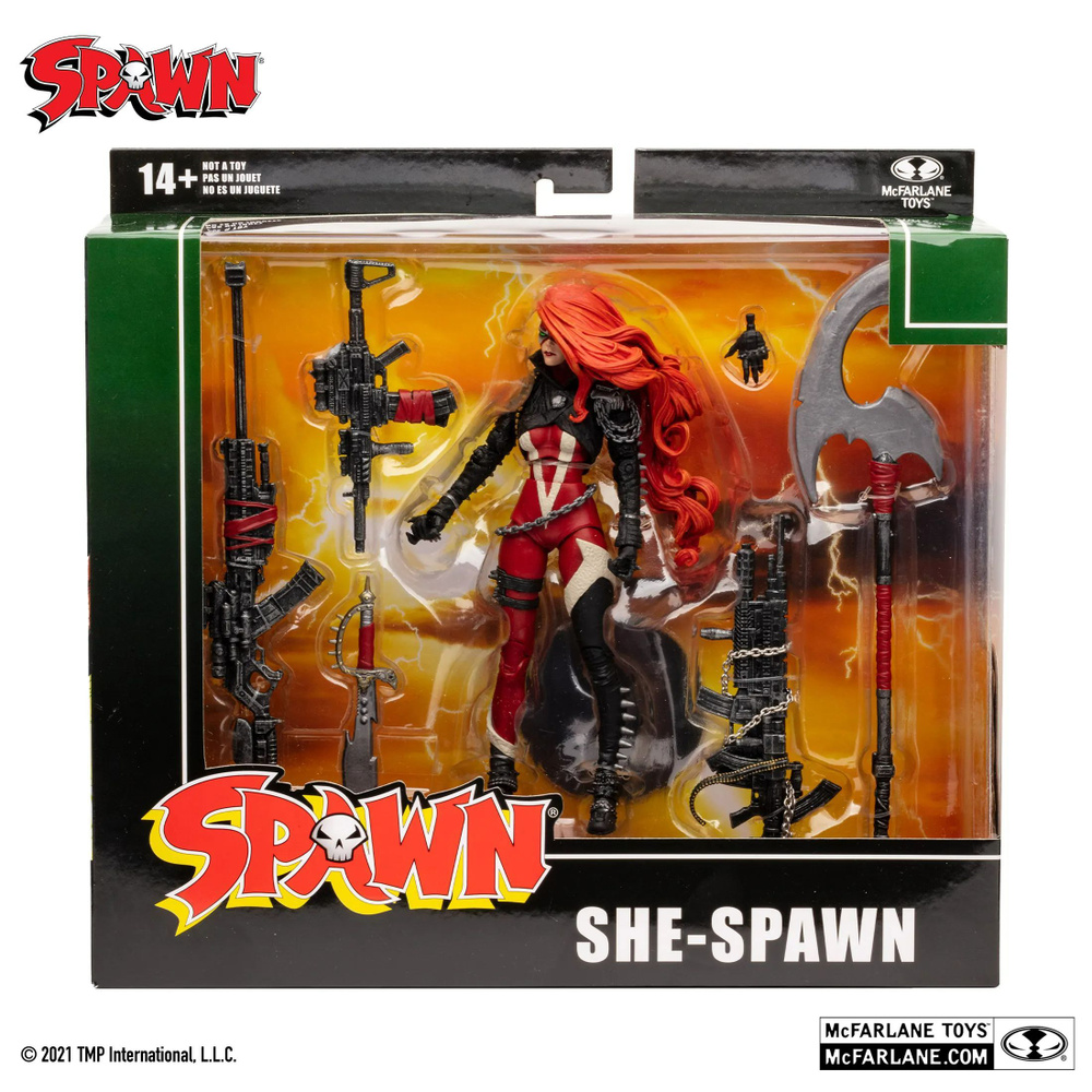 Фигурка Spawn She Spawn Deluxe set 18см 90163 #1