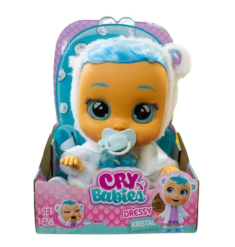 Кукла Край Бебис модница Кристалл / Cry Babies dressy Kristal плачущая интерактивная  #1