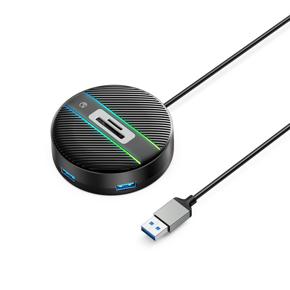 USB хаб 3.0 ORICO YSR5-U3 USB3.0 RGB-концентратор, USB3.0*3 SD/TF3.0*1 , 1.8M #1