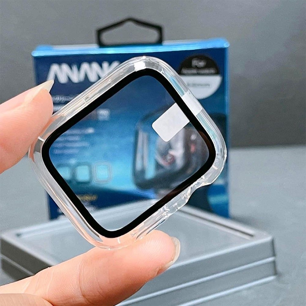 Защитное стекло с бампером ANANK Screen Guard for Apple Watch 40mm (Transparent)  #1